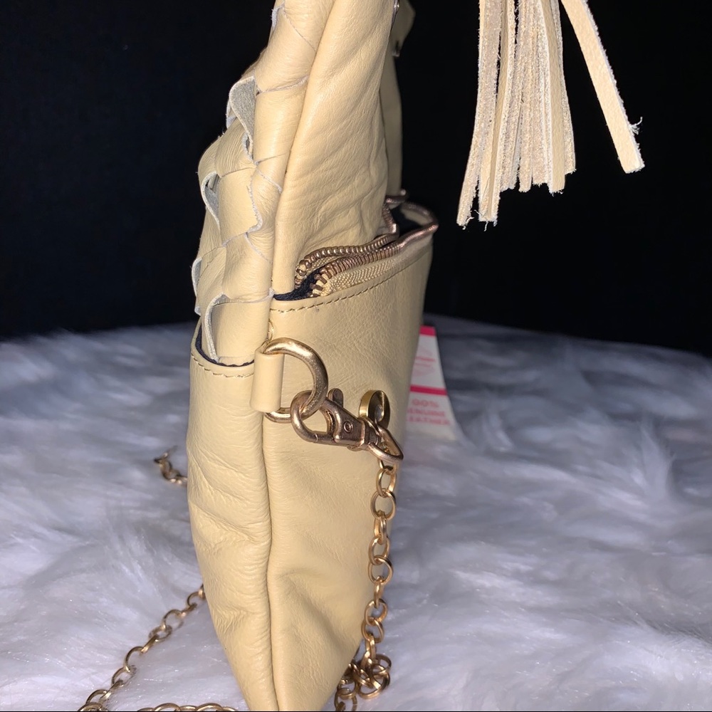 Leather Woven Crossbody - Picture 8 of 15